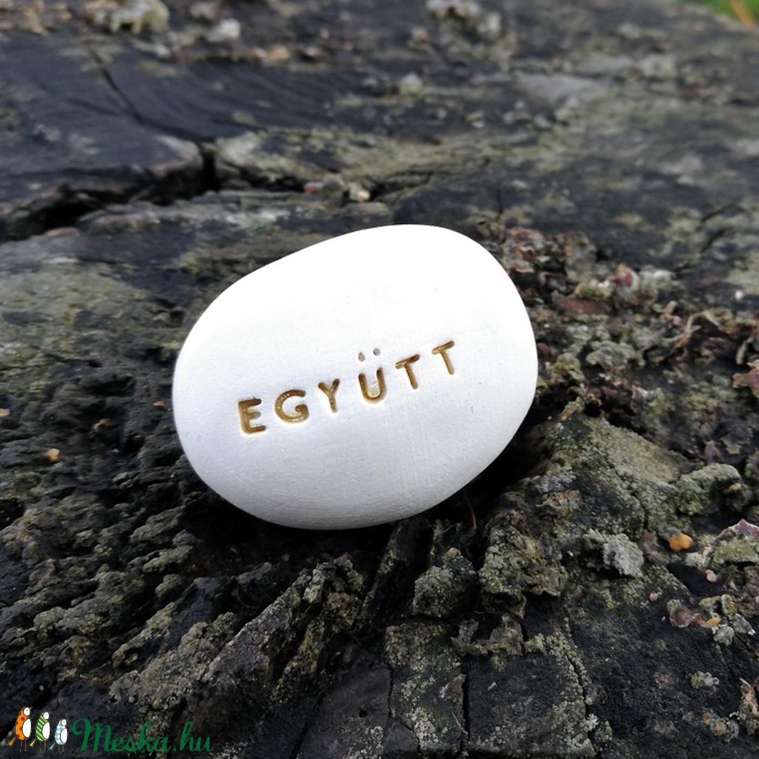 EGYÜTT - Varázskavics arany -  - Meska.hu