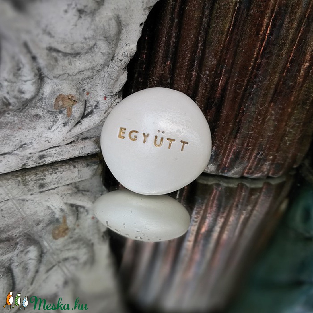 EGYÜTT - Varázskavics arany -  - Meska.hu