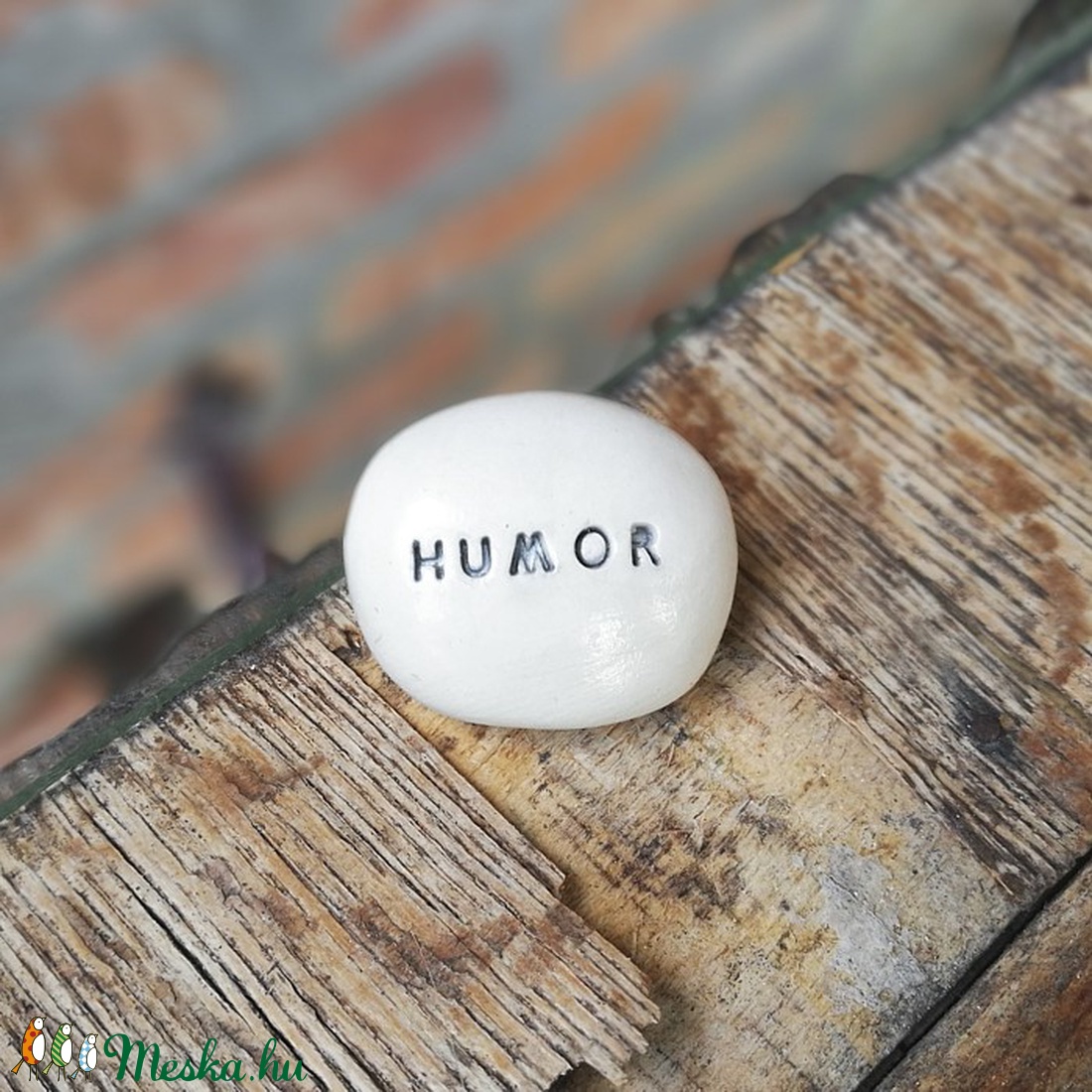 HUMOR - Varázskavics ezüst -  - Meska.hu