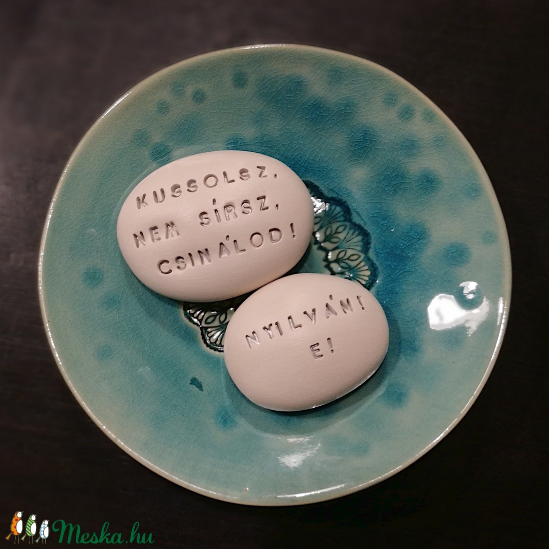 Varázskavics egyedi felirattal -  - Meska.hu