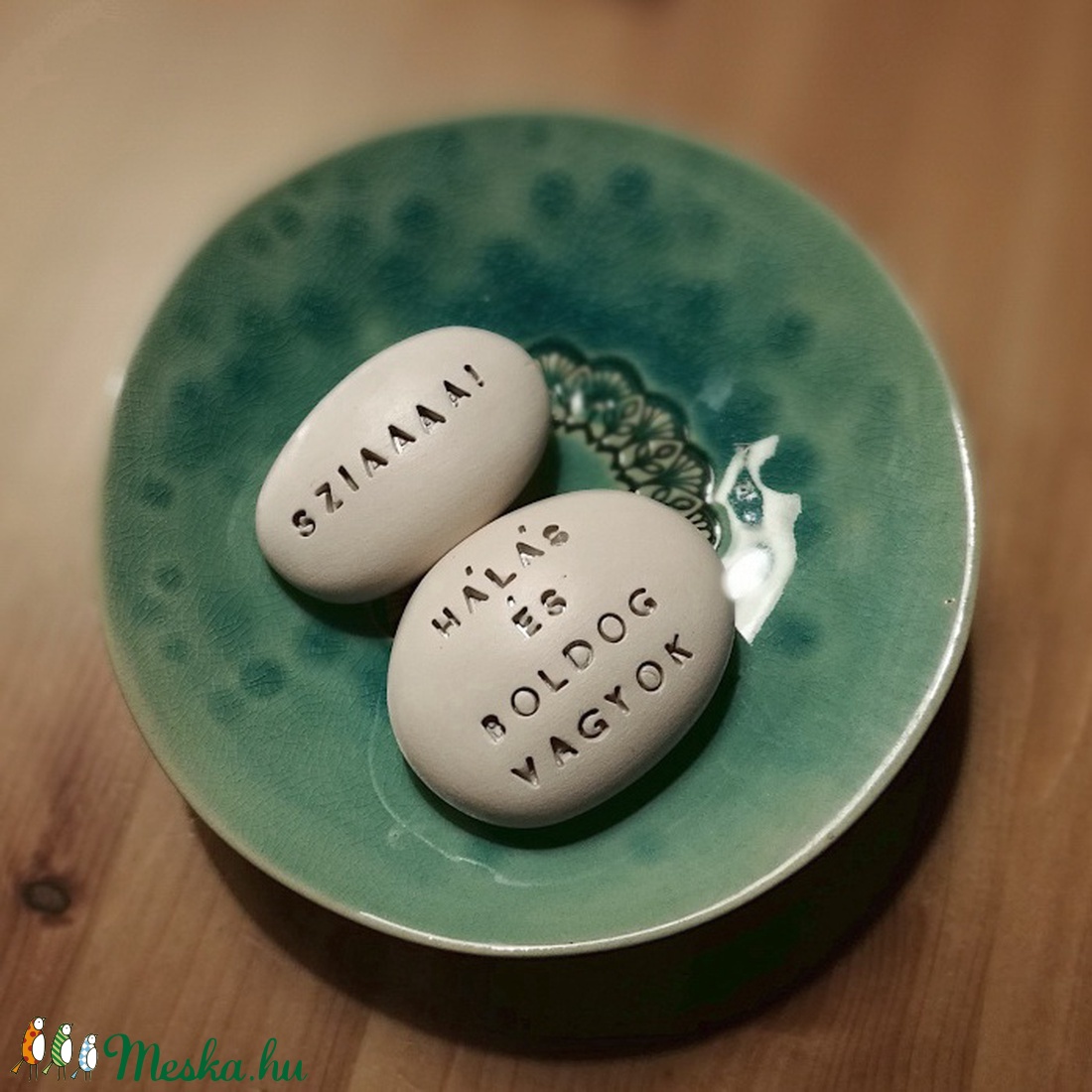 Varázskavics egyedi felirattal -  - Meska.hu