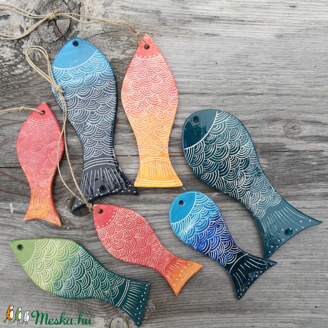 Kerámia halak -  - Meska.hu