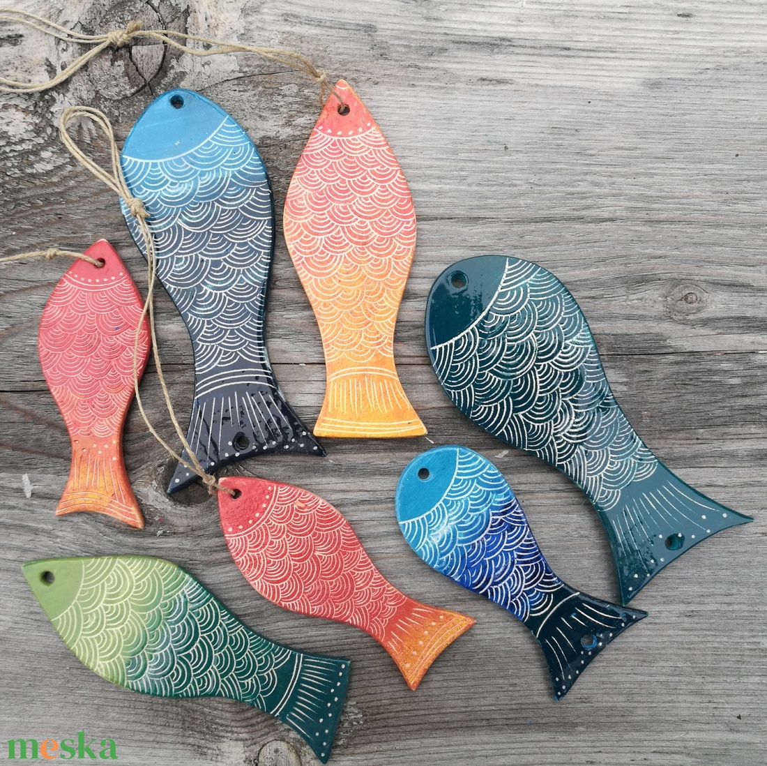 Kerámia hal -  - Meska.hu