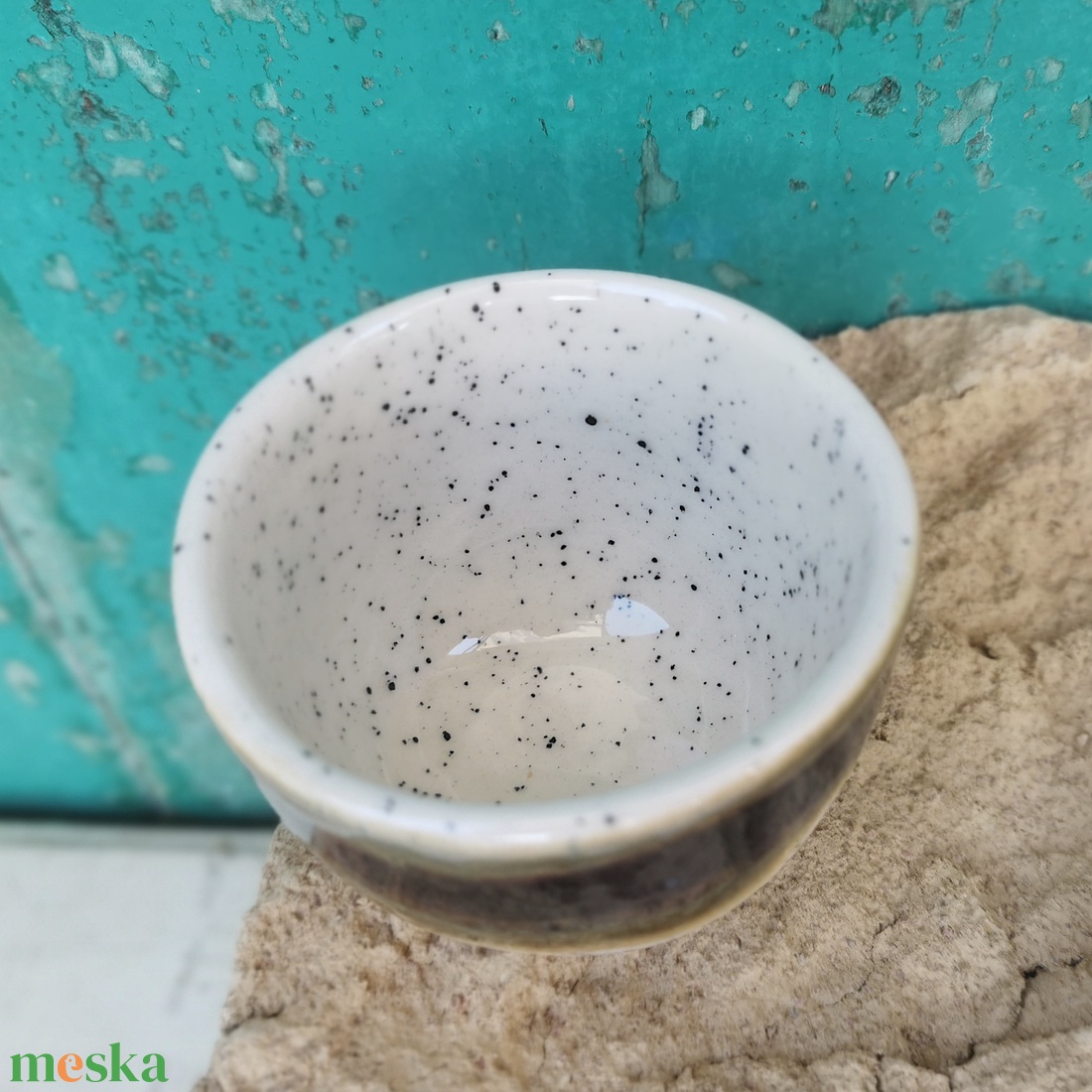 Kerámia kávéscsésze, kézzel készült, 120 ml - otthon & életmód - konyhafelszerelés, tálalás - tálalás - bögre & csésze - Meska.hu