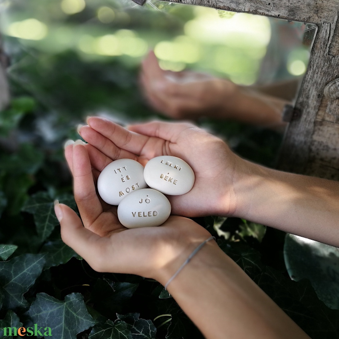 ESKÜVŐRE - Varázskavics köszönőajándék, nászajándék személyre szabva - esküvő - emlék & ajándék - köszönőajándék - Meska.hu