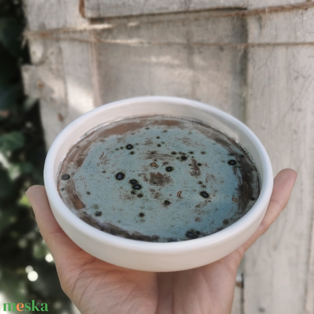 FÜRDŐSZOBAI Tároló szett - kőhatású kerámia / 2 db - otthon & életmód - fürdőszoba - fürdőszobai tároló - Meska.hu