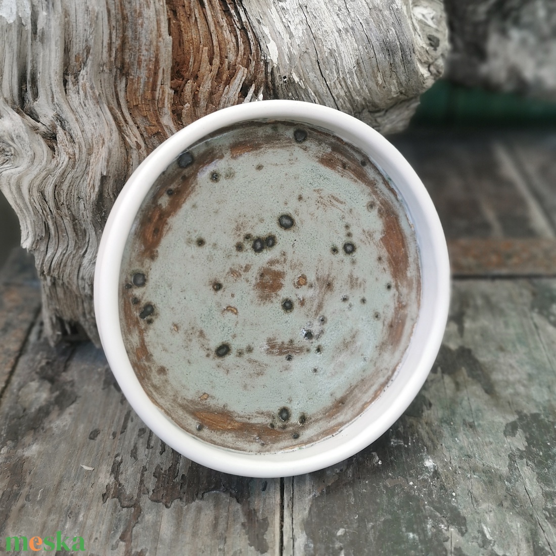 FÜRDŐSZOBAI Tároló szett - kőhatású kerámia / 2 db - otthon & életmód - fürdőszoba - fürdőszobai tároló - Meska.hu