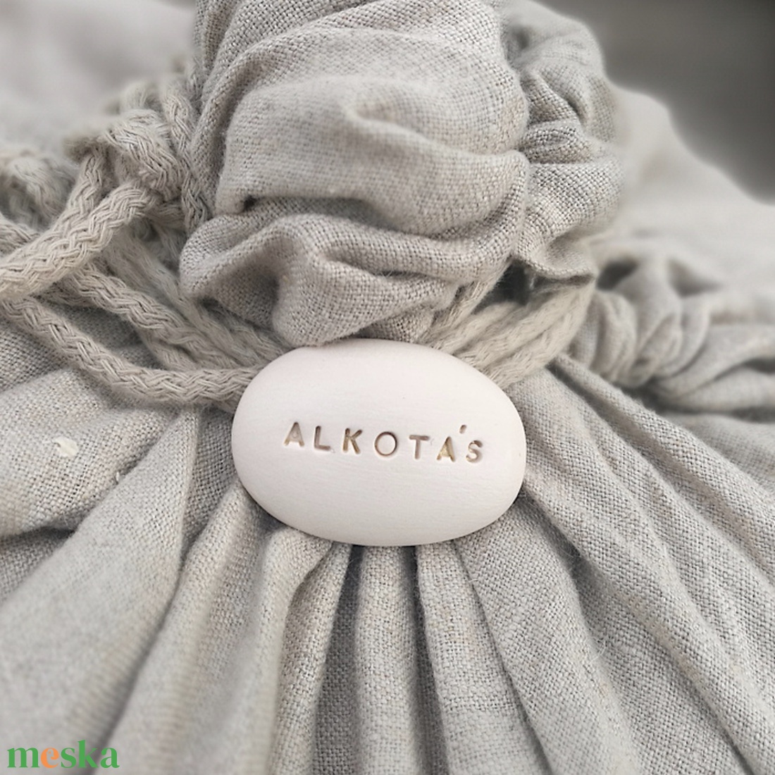 ALKOTÁS - Kerámia Varázskavics üzenettel, motivációs felirattal - esküvő - emlék & ajándék - köszönőajándék - Meska.hu