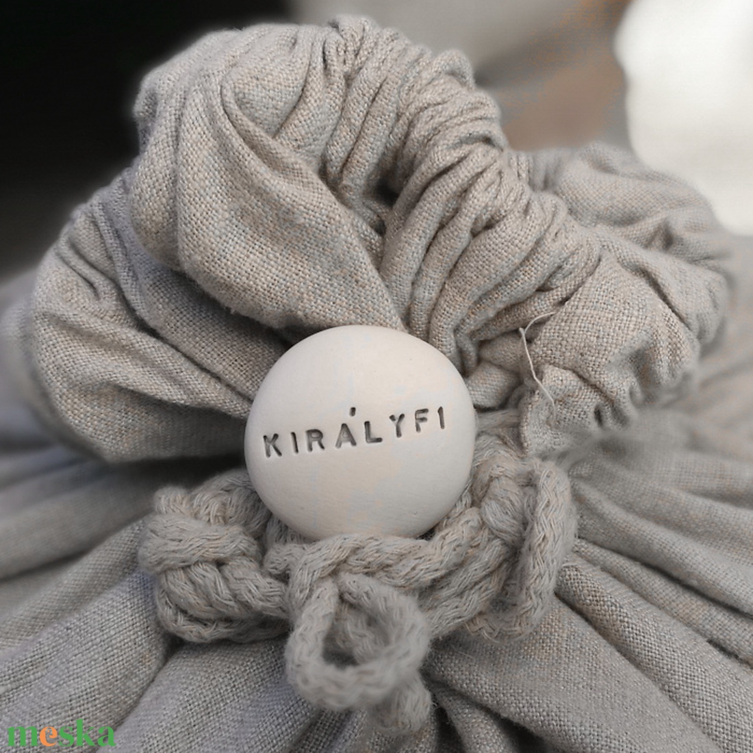 KIRÁLYFI - Kerámia Varázskavics kedves üzenetekkel, motivációkkal - esküvő - emlék & ajándék - nászajándék - nászajándék gyűjtők - Meska.hu