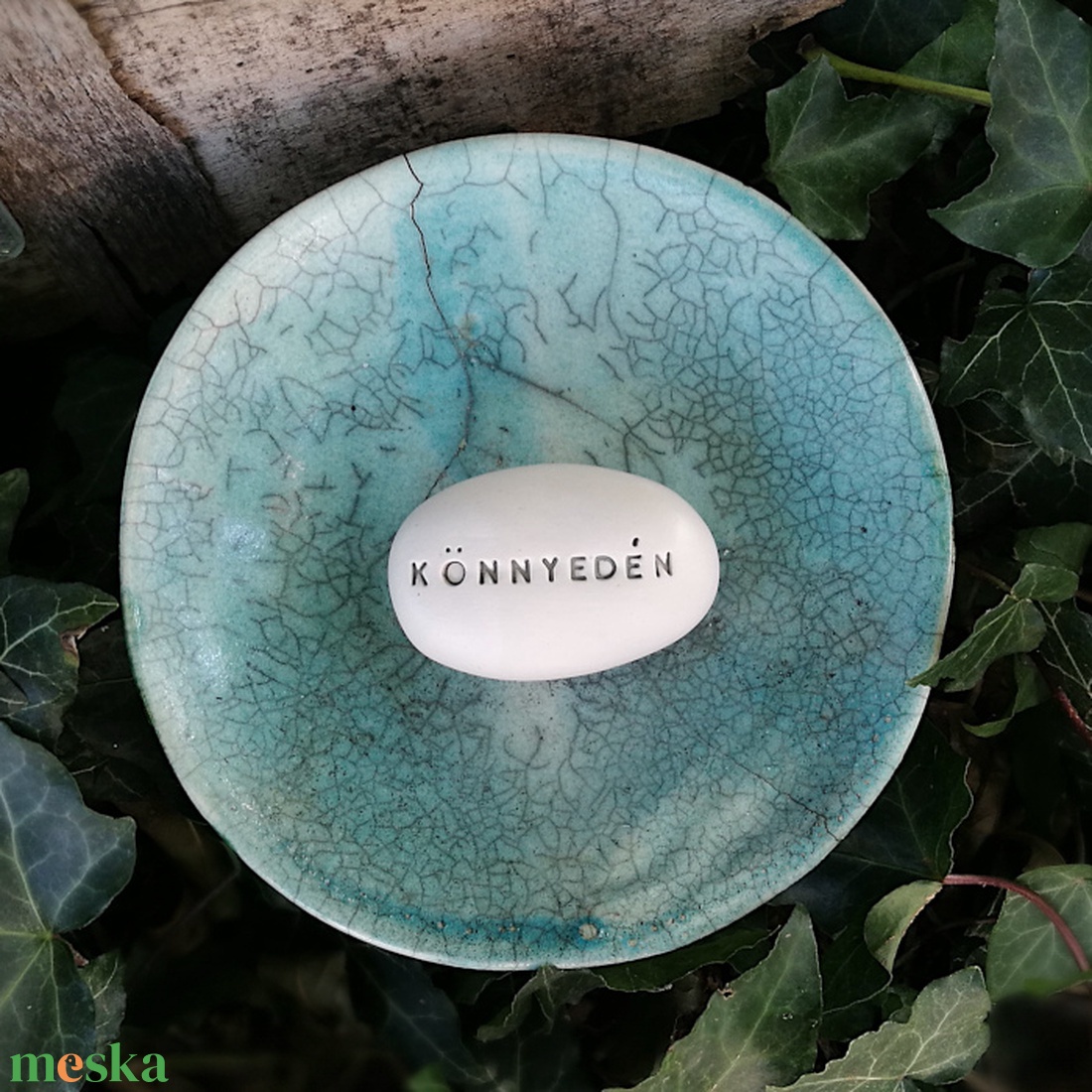 KÖNNYEDÉN - Kerámia Varázskavics üzenettel, motivációs felirattal - esküvő - emlék & ajándék - köszönőajándék - Meska.hu