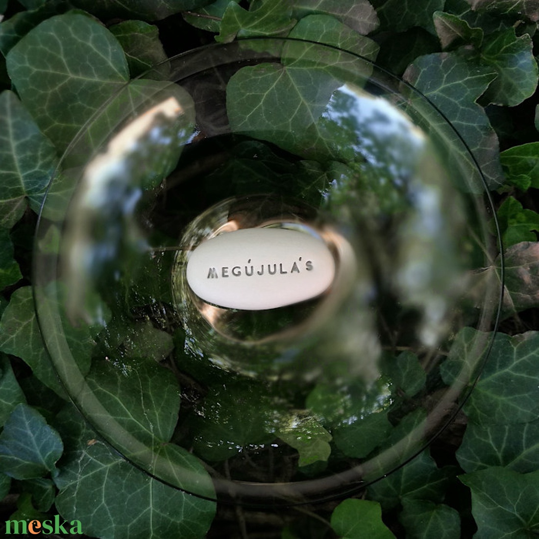 MEGÚJULÁS - Kerámia Varázskavics üzenettel, motivációs felirattal - esküvő - emlék & ajándék - köszönőajándék - Meska.hu