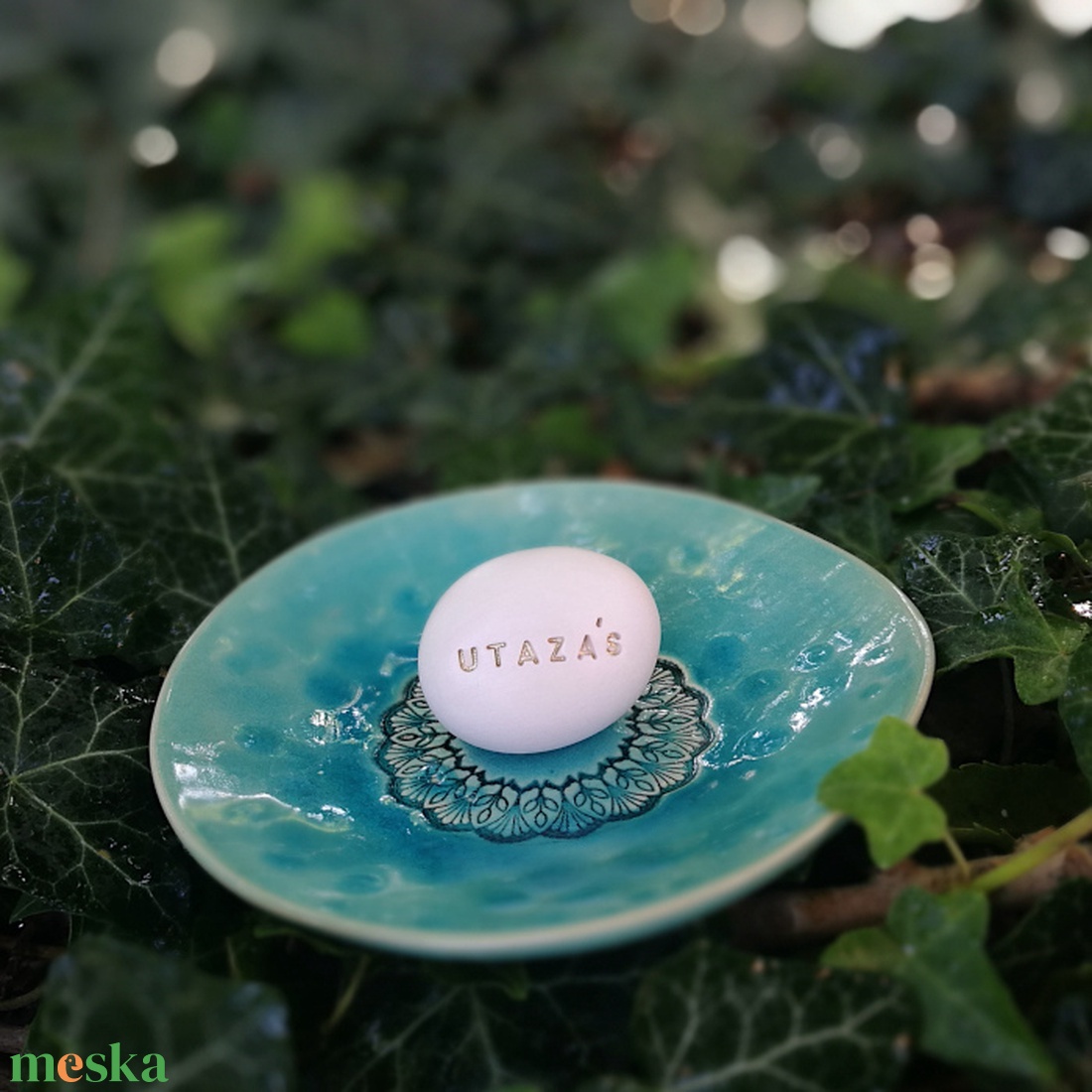 UTAZÁS - Kerámia Varázskavics kedves üzenetekkel, motivációkkal - esküvő - emlék & ajándék - nászajándék - nászajándék gyűjtők - Meska.hu