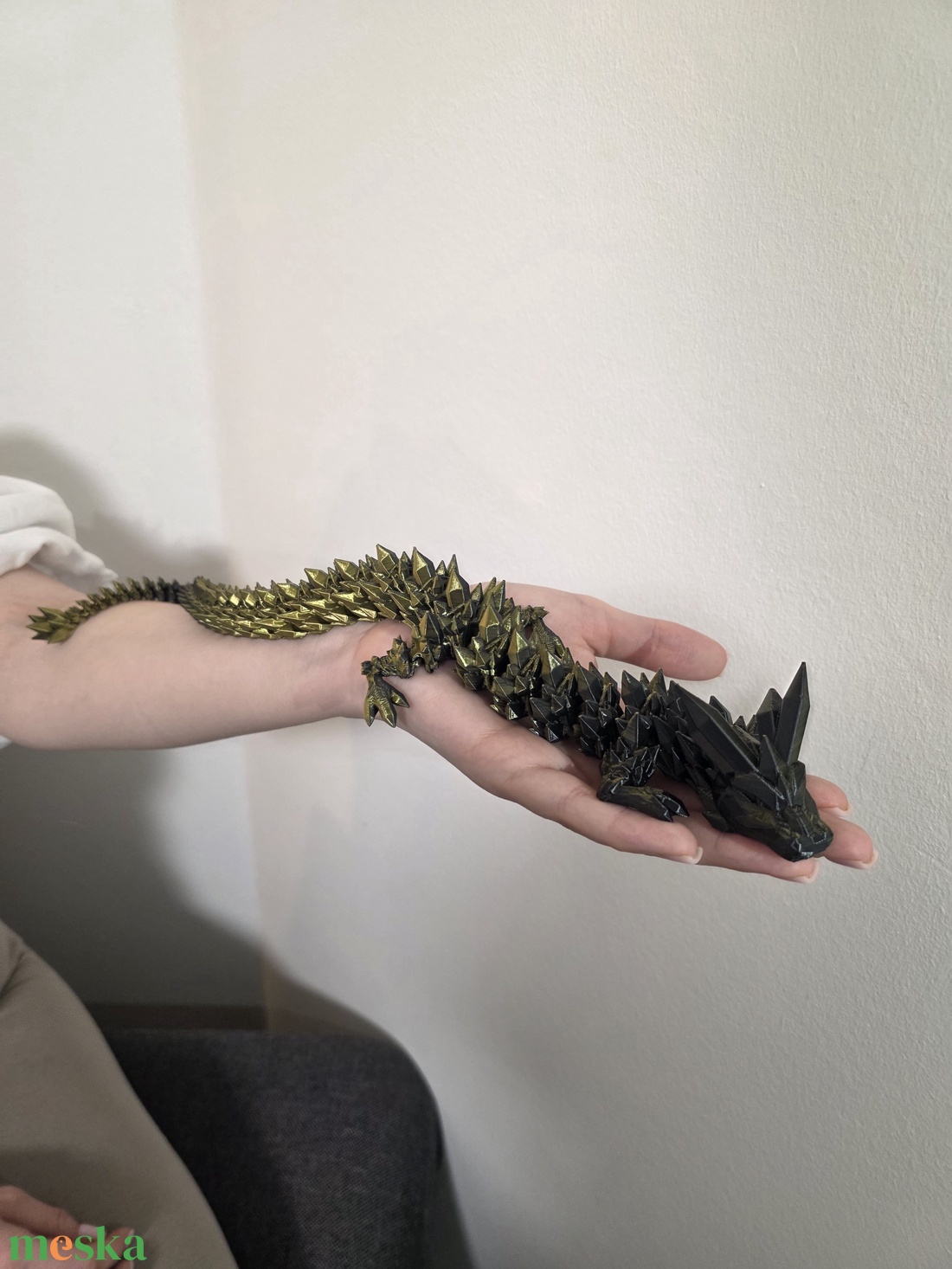 Flexi kristály sárkány - játék & sport - plüssállat & játékfigura - más figura - Meska.hu