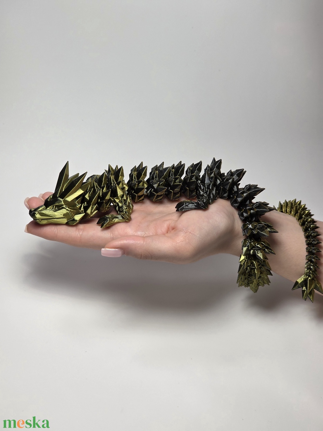 Flexi kristály sárkány - játék & sport - plüssállat & játékfigura - más figura - Meska.hu