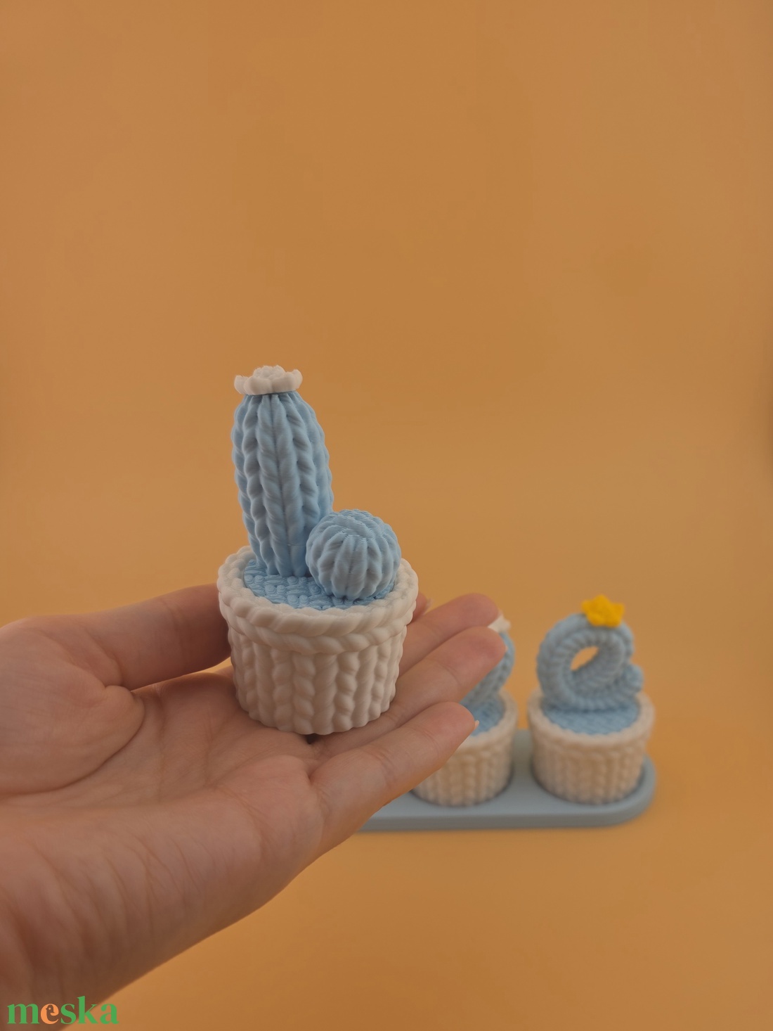 Valentin napi kaktusz - titkos tárolóval - otthon & életmód - dekoráció - dísztárgy - Meska.hu