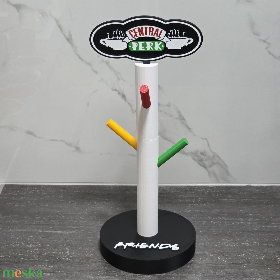 Jóbarátok Friends bögretartó állvány - otthon & életmód - konyhafelszerelés, tálalás - tálalás - bögre & csésze - Meska.hu