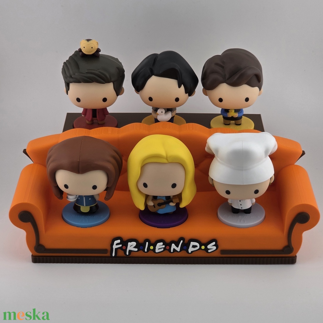 Jóbarátok Friends figura tartó - otthon & életmód - tárolás & rendszerezés - íróasztali tároló - Meska.hu