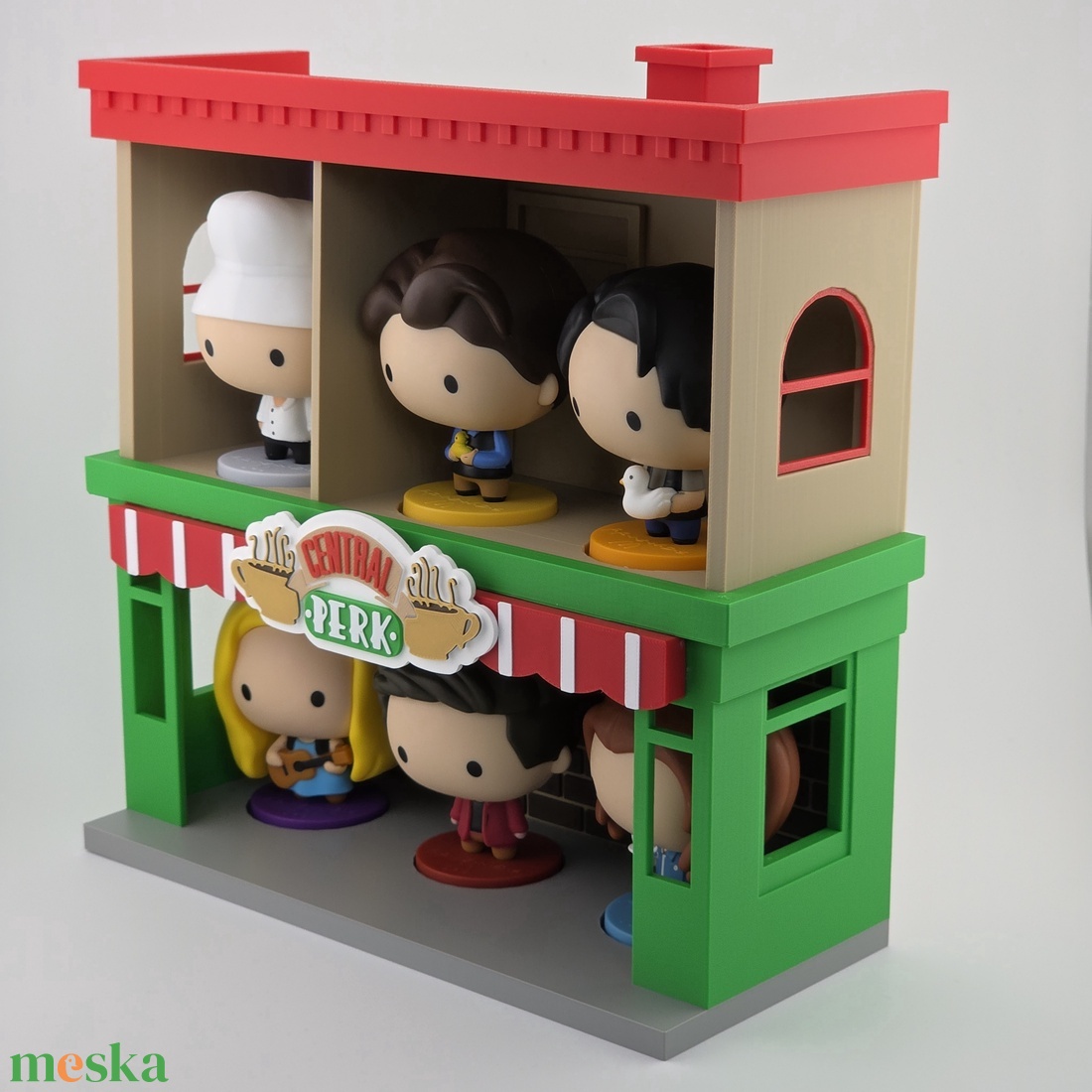 Jóbarátok Friends figura tartó - otthon & életmód - tárolás & rendszerezés - íróasztali tároló - Meska.hu