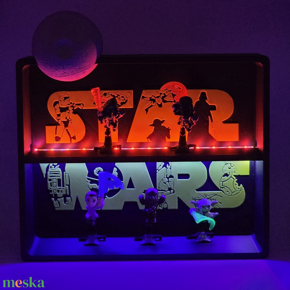 Star Wars figuratartó állvány Kinder meglepetés - otthon & életmód - tárolás & rendszerezés - íróasztali tároló - Meska.hu