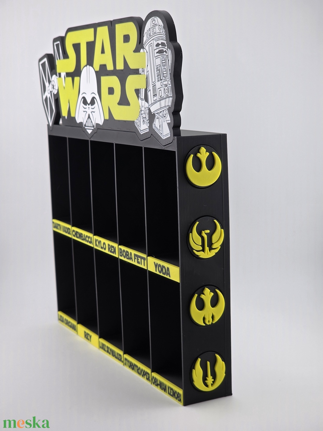 Star Wars figuratartó állvány Kinder meglepetés - otthon & életmód - tárolás & rendszerezés - íróasztali tároló - Meska.hu