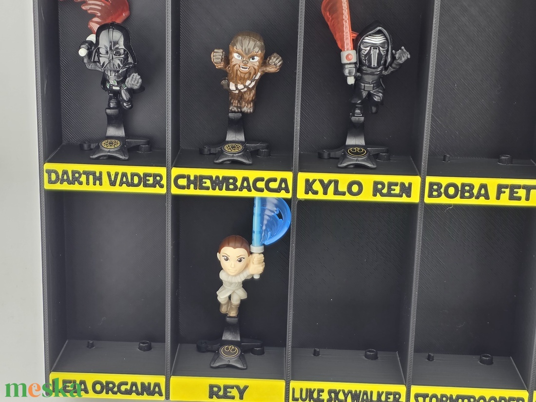 Star Wars figuratartó állvány Kinder meglepetés - otthon & életmód - tárolás & rendszerezés - íróasztali tároló - Meska.hu