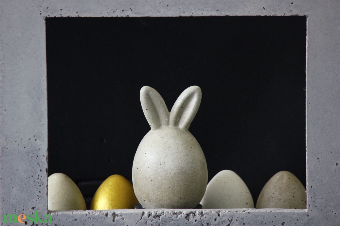 Húsvéti nyuszi tojás - ünnepi díszek, dekorációk - húsvéti díszek és dekorációk - húsvéti asztaldíszek - Meska.hu