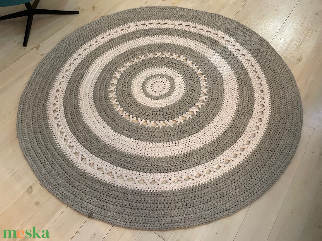 Horgolt szőnyeg - otthon & életmód - lakástextil - szőnyeg - horgolt szőnyeg - Meska.hu