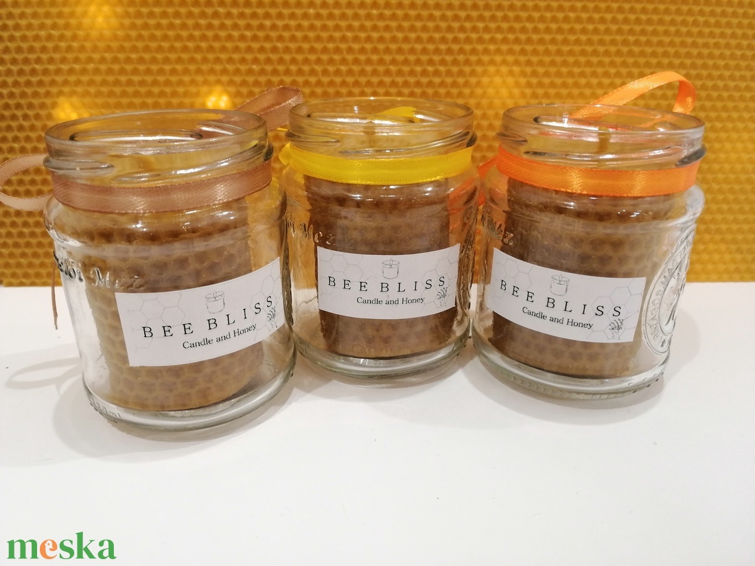Hengerelt méhviasz gyertya üvegben - otthon & életmód - gyertya, illat, aroma - gyertya - Meska.hu Hengerelt méhviasz gyertya üvegben - otthon & életmód - gyertya, illat, aroma - gyertya - Meska.hu