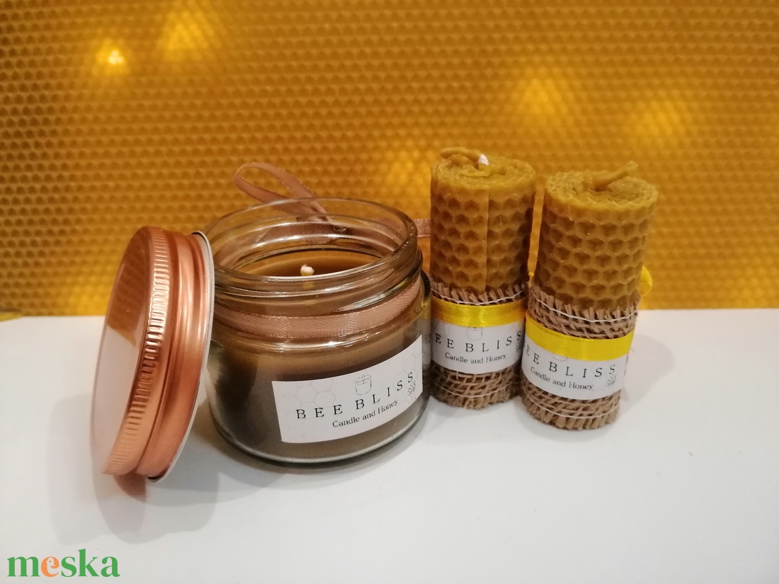 Méhviasz gyertya csomag - otthon & életmód - gyertya, illat, aroma - gyertya - Meska.hu