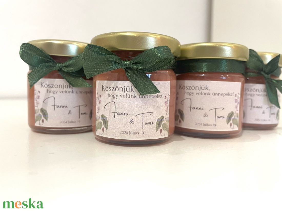 Mézes Esküvői Köszönetajándék/Köszönőajándék- 40 ml - esküvő - emlék & ajándék - köszönőajándék - Meska.hu Mézes Esküvői Köszönetajándék/Köszönőajándék- 40 ml - esküvő - emlék & ajándék - köszönőajándék - Meska.hu
