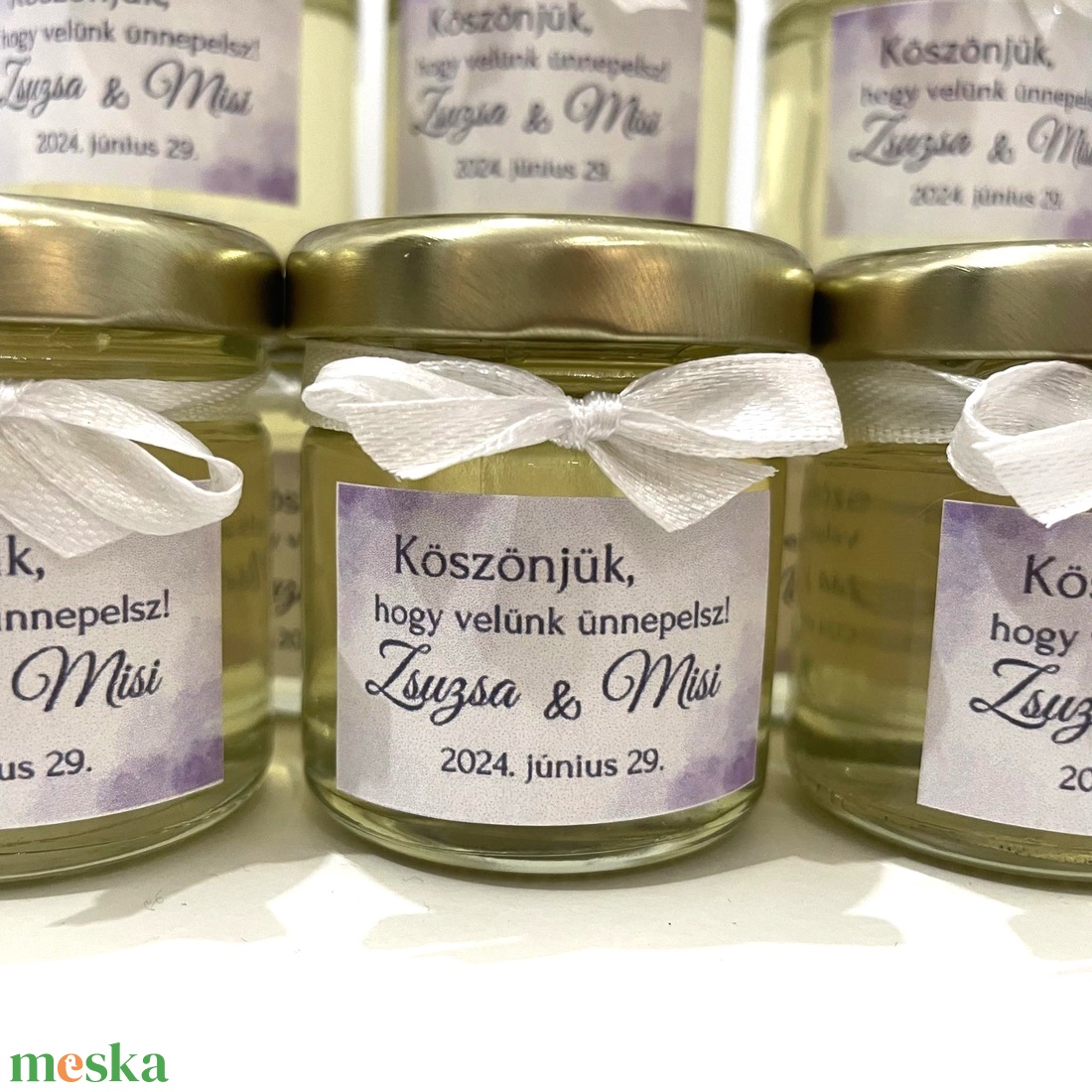 Mézes Esküvői Köszönetajándék/Köszönőajándék- 40 ml - esküvő - emlék & ajándék - köszönőajándék - Meska.hu Mézes Esküvői Köszönetajándék/Köszönőajándék- 40 ml - esküvő - emlék & ajándék - köszönőajándék - Meska.hu