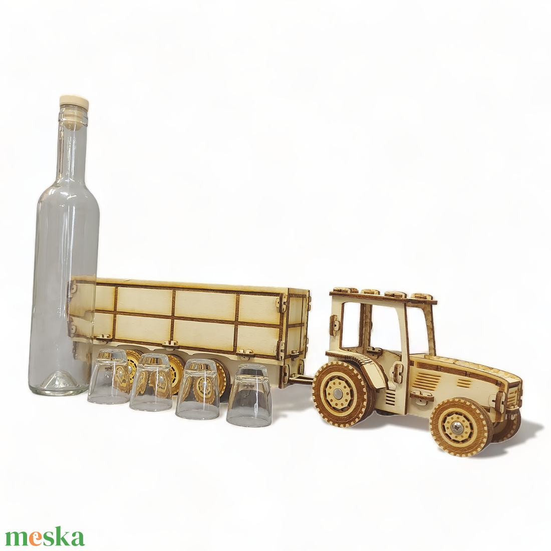 Traktor pálinkás pótkocsival 4 db pohárral 1 db 0,5 l pálinkás üveggel (Pálinka nélkül) - élelmiszer - alkoholos italok - Meska.hu Traktor pálinkás pótkocsival 4 db pohárral 1 db 0,5 l pálinkás üveggel (Pálinka nélkül) - élelmiszer - alkoholos italok - Meska.hu