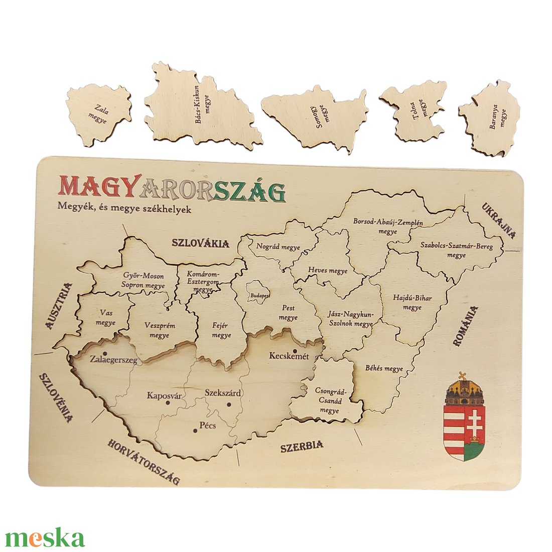 Magyarország térkép kirakós puzzle - játék & sport - puzzle - kirakó, kocka kirakó - Meska.hu Magyarország térkép kirakós puzzle - játék & sport - puzzle - kirakó, kocka kirakó - Meska.hu