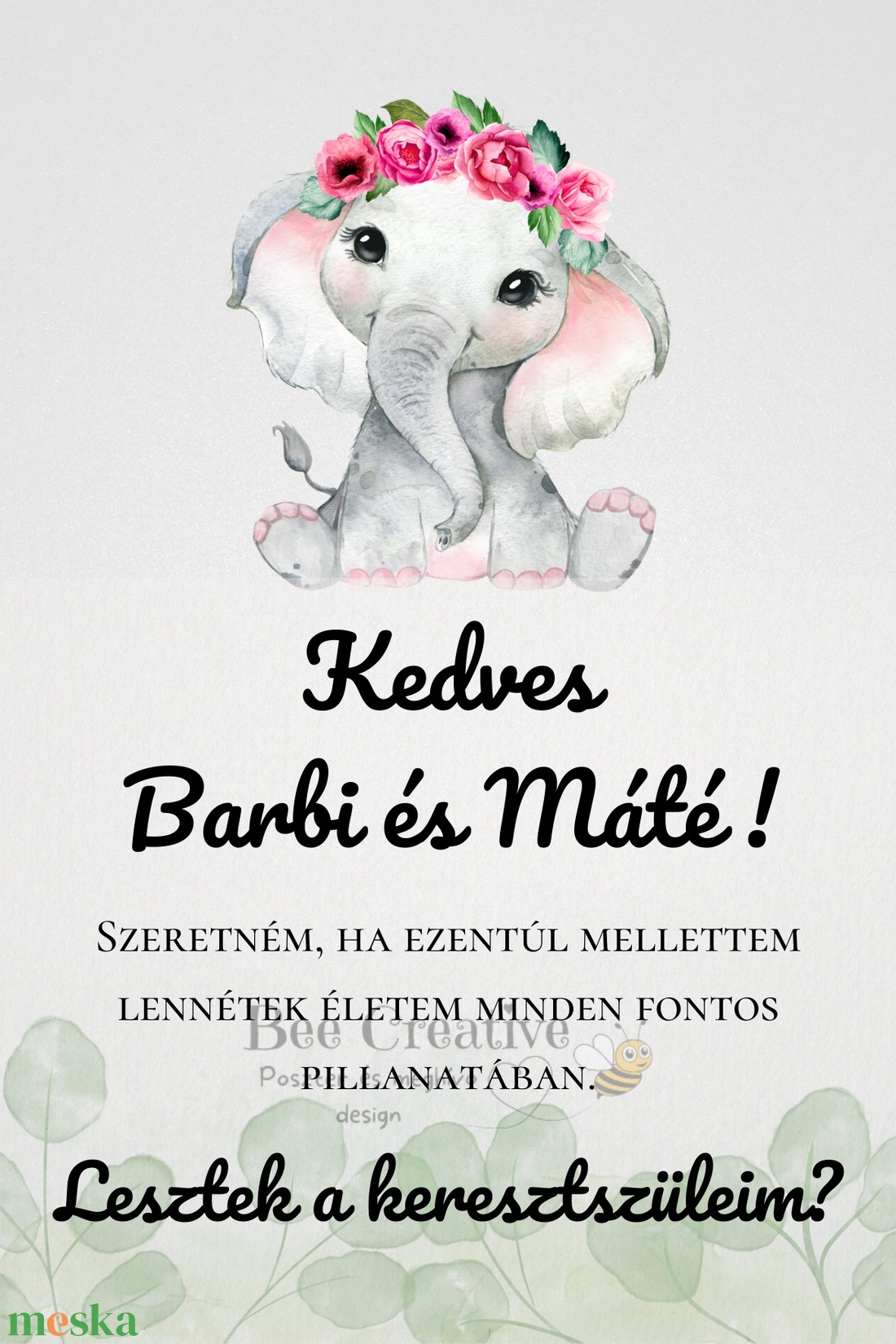 Keresztszülő felkérő - otthon & életmód - papír, írószer - Meska.hu Keresztszülő felkérő - otthon & életmód - papír, írószer - Meska.hu