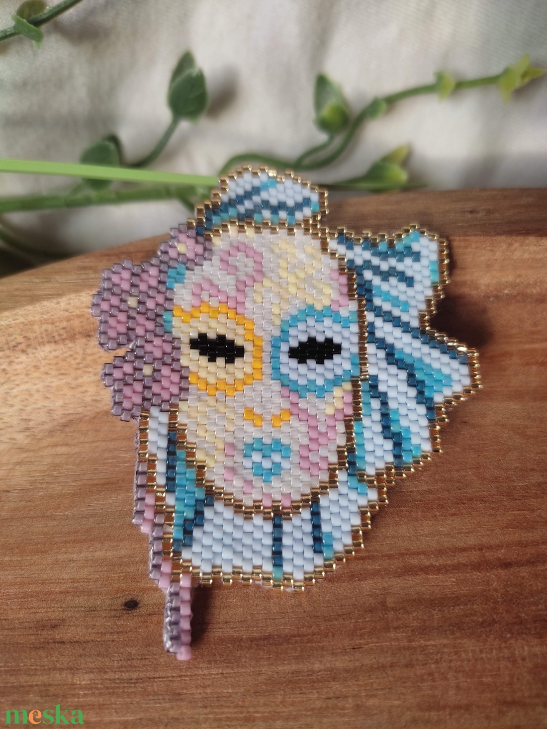 Karnevál kitűző - ékszer - kitűző és bross - Meska.hu