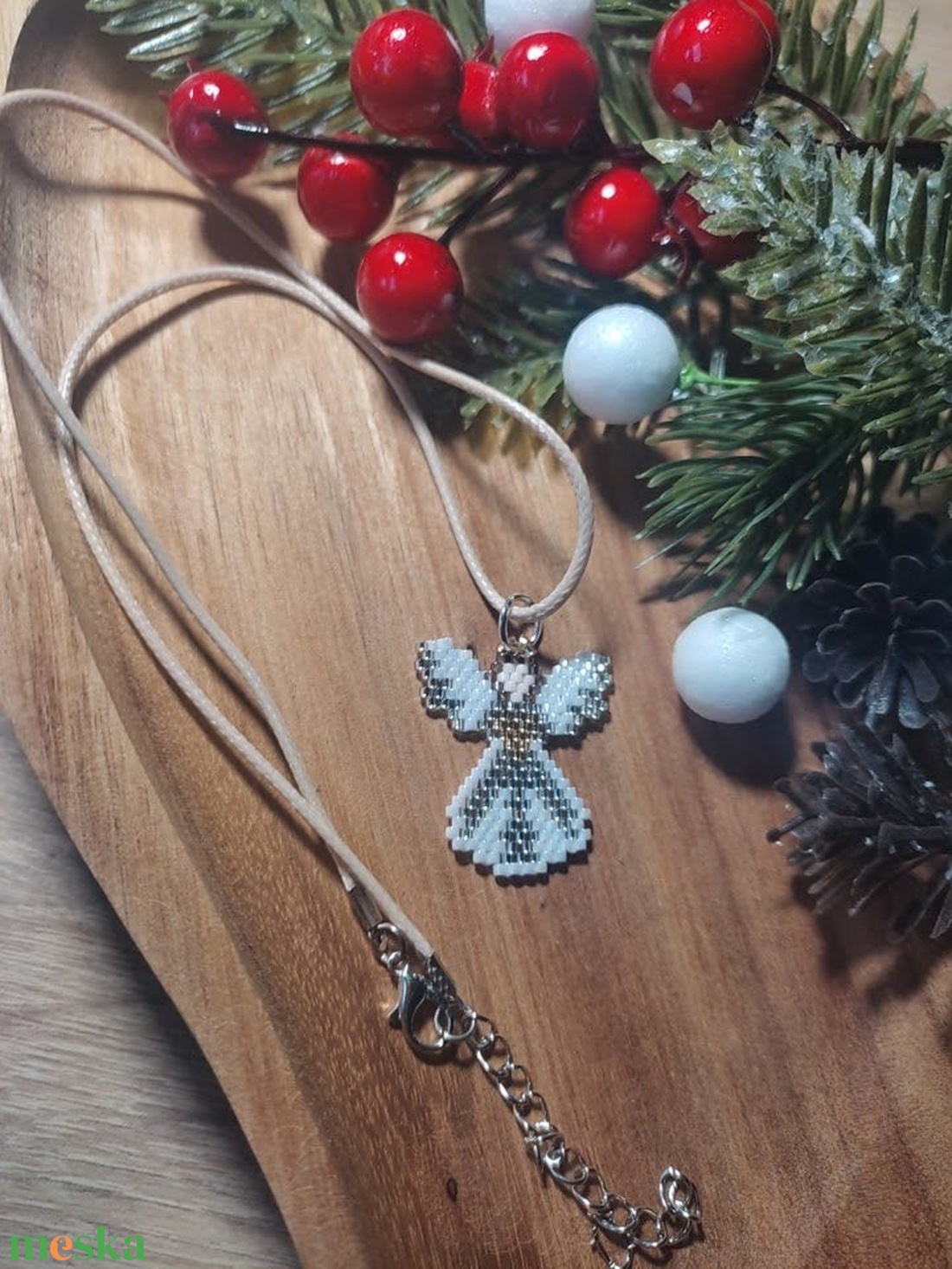 Angyal nyaklánc - ékszer - nyaklánc - medálos nyaklánc - Meska.hu