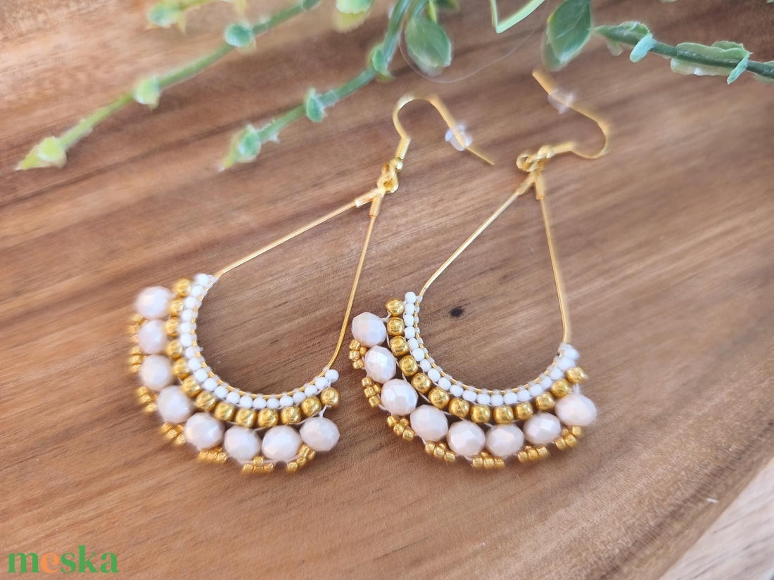 Nap király fülbevaló - ékszer - fülbevaló - lógó fülbevaló - Meska.hu