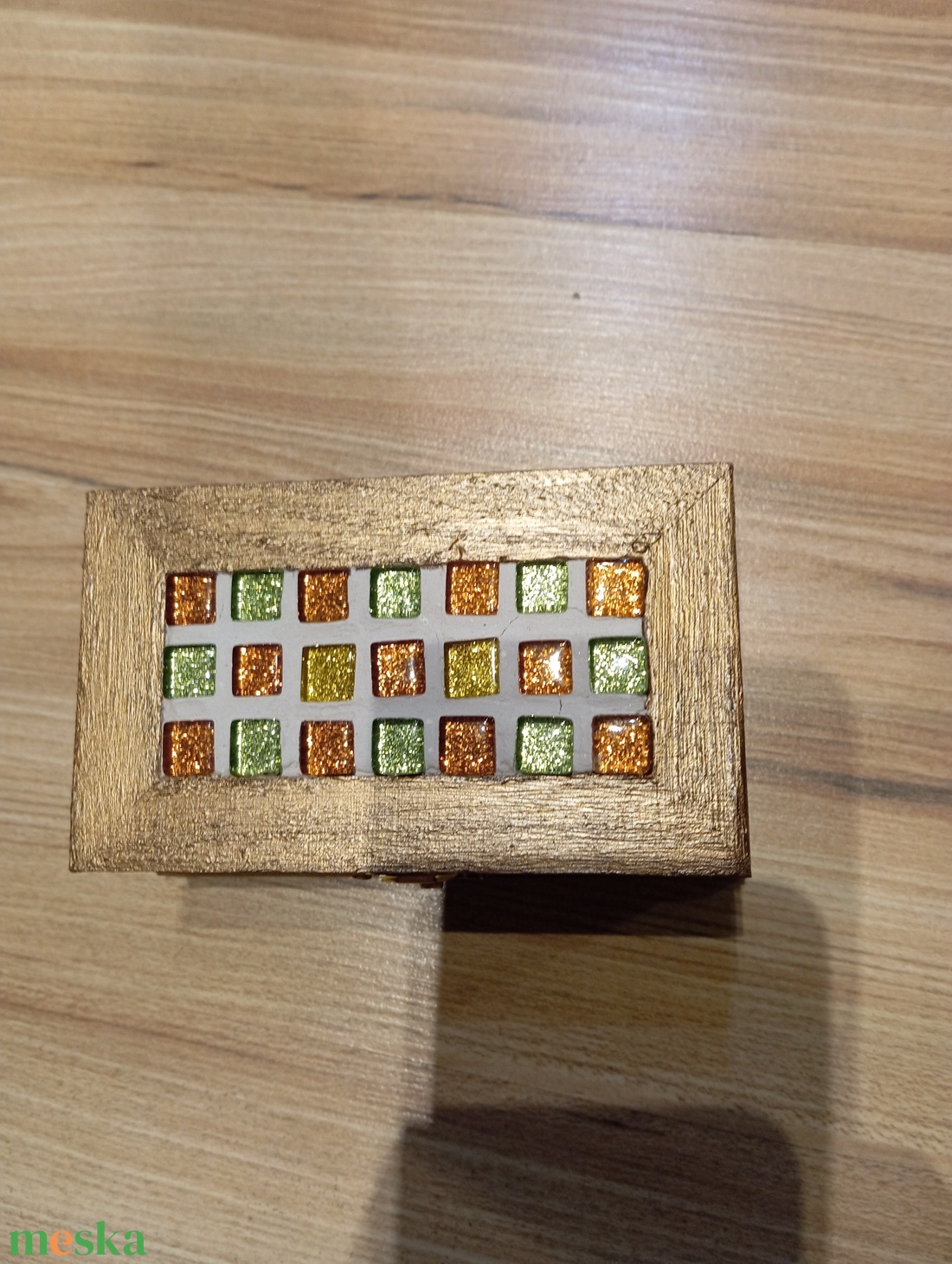 antik réz ékszertartó doboz - ékszer - ékszertartó - ékszerdoboz - Meska.hu