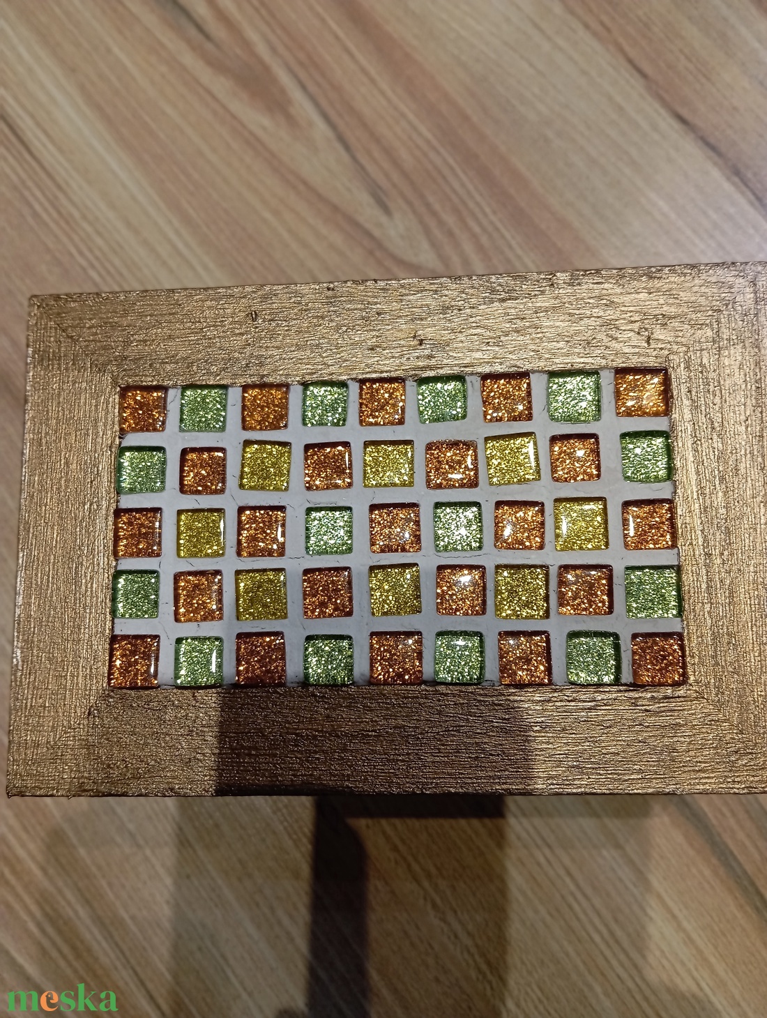 antik réz ékszertartó doboz - ékszer - ékszertartó - ékszerdoboz - Meska.hu