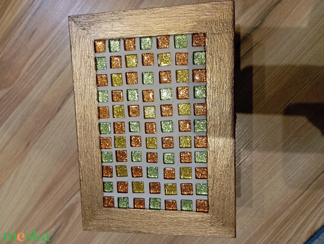 antik réz ékszertartó doboz - ékszer - ékszertartó - ékszerdoboz - Meska.hu