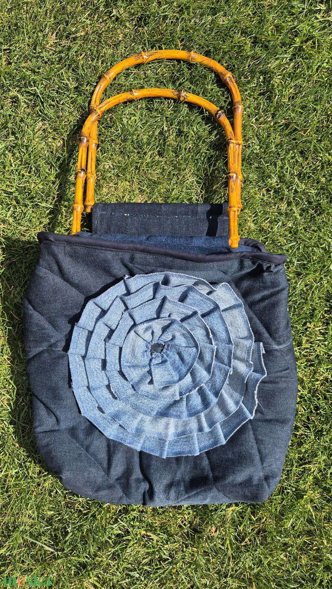 Farmer fodros táska - táska & tok - kézitáska & válltáska - vállon átvethető táska - Meska.hu