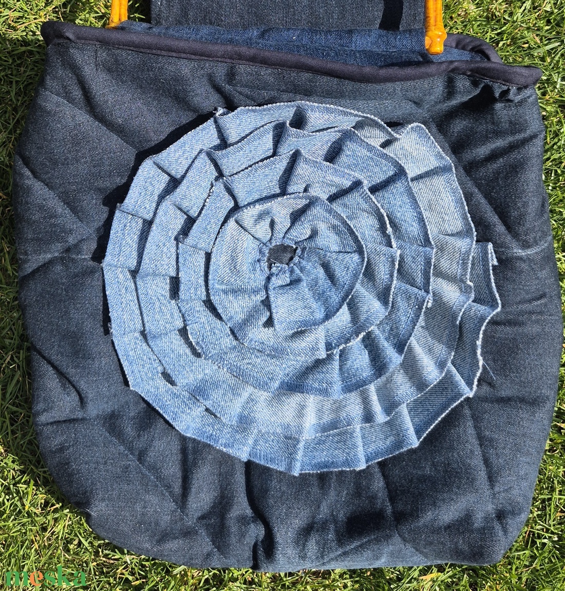 Farmer fodros táska - táska & tok - kézitáska & válltáska - vállon átvethető táska - Meska.hu