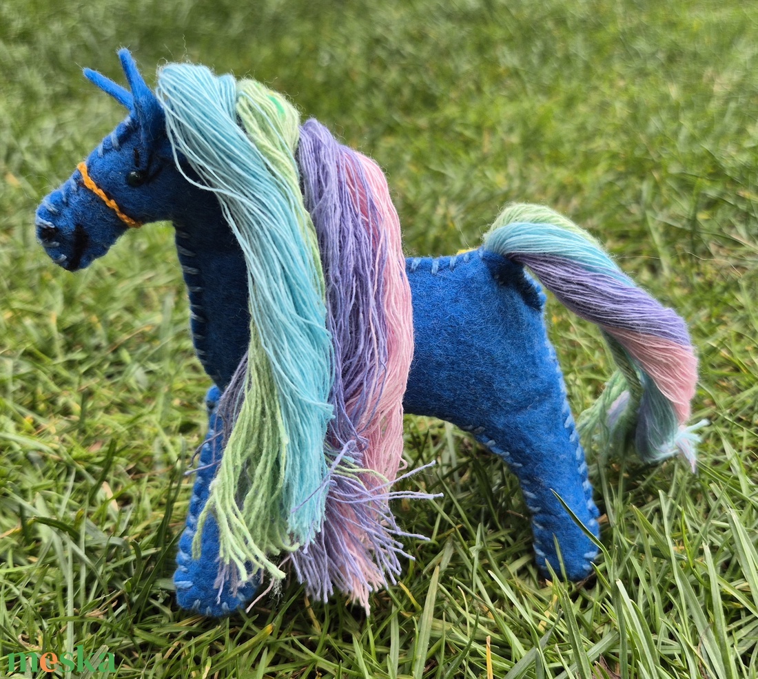 Húsvéti unikornis ló - játék & sport - plüssállat & játékfigura - ló - Meska.hu