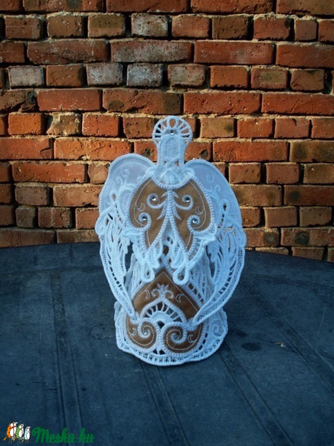 Angyal csúcsdísz - RENDELHETŐ -  - Meska.hu