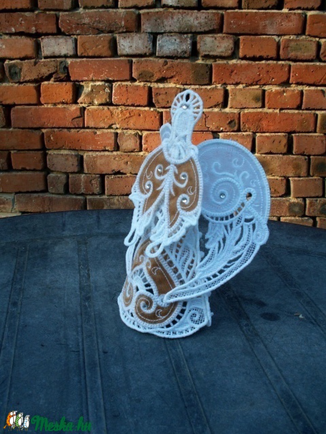 Angyal csúcsdísz - RENDELHETŐ -  - Meska.hu