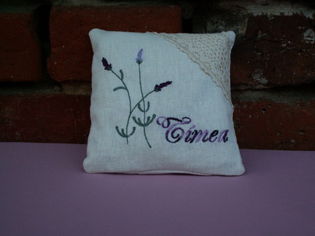 Névre szóló levendulapárna - enikoagoston19 megrendelésére -  - Meska.hu