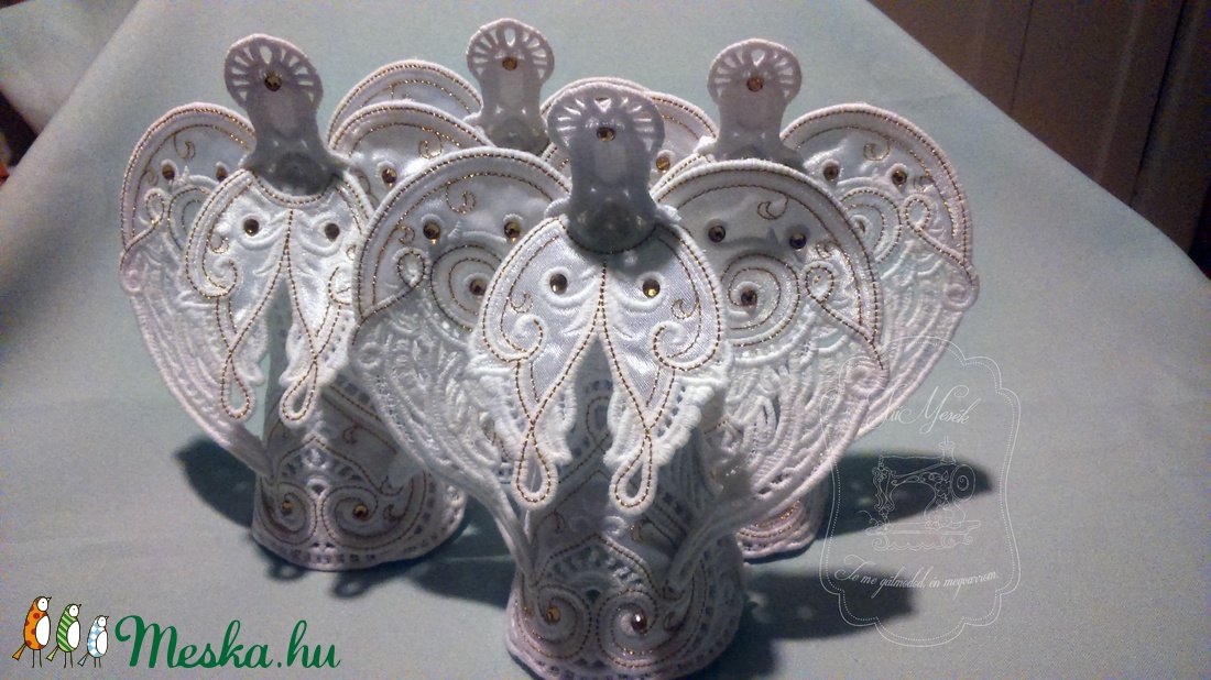 Angyal csúcsdísz - RENDELHETŐ -  - Meska.hu