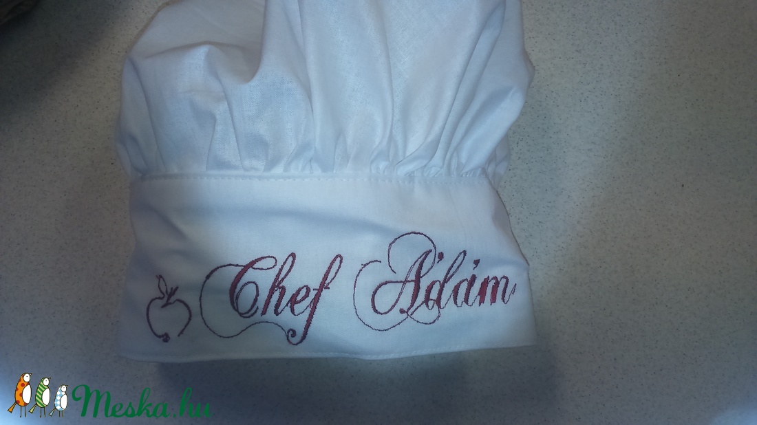 Szakácssapka személyre szabva - RENDELHETŐ -  - Meska.hu