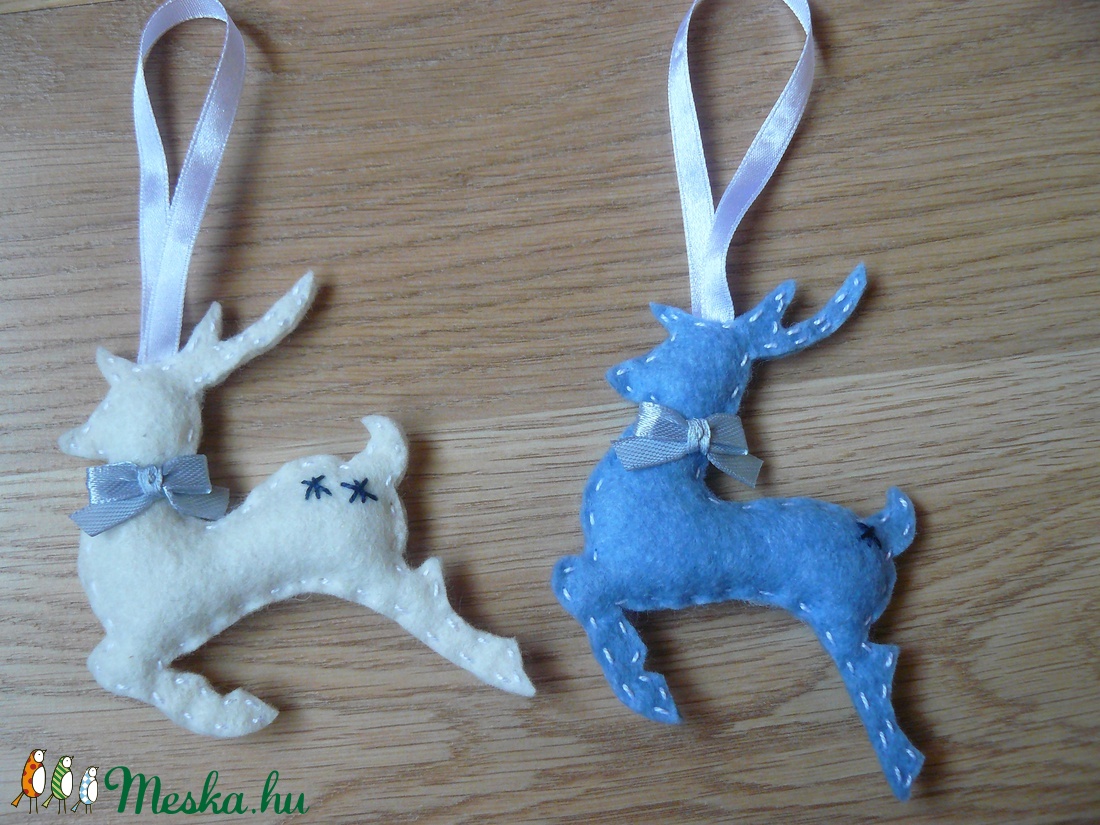 Szarvasok karácsonyfadísz (6db) -  - Meska.hu