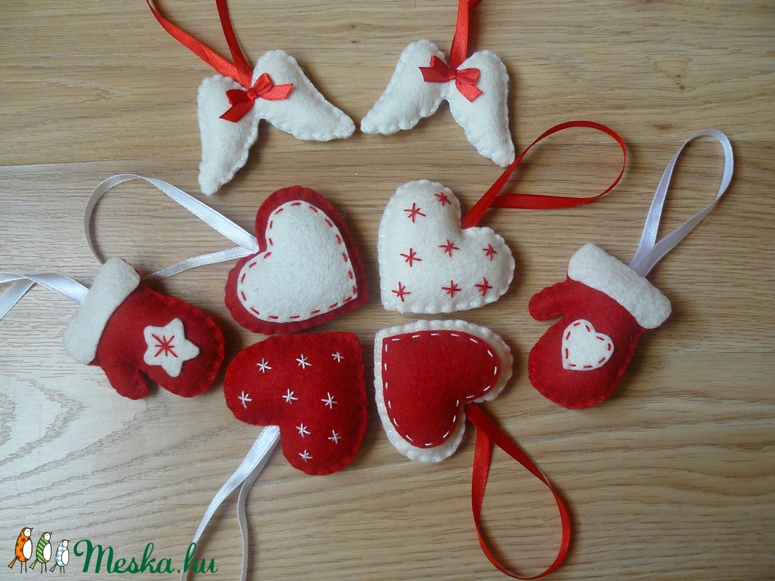 Filc karácsonyfadísz -  - Meska.hu
